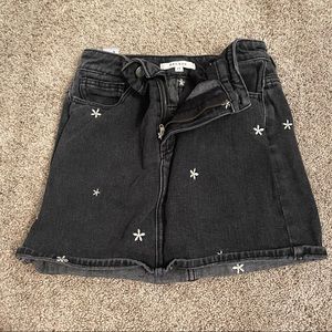 Pacsun Denim Summer Daisy Skirt